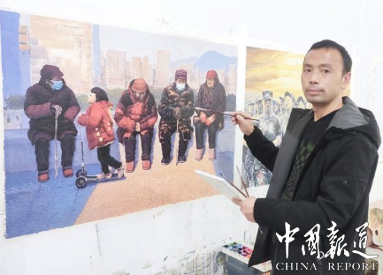 达县职高教师李尚景荣获全国第七届钢笔画展金奖