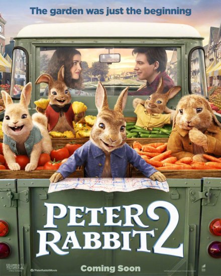 《比得兔2：逃跑计划》周末家庭观影首选，爆笑连连寓意引人共鸣