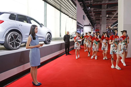 2023上海国际车展<em>上的网络</em>直播