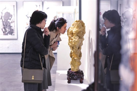 以石为媒共赏江南之美 苏州太湖石主题艺术展在京开幕