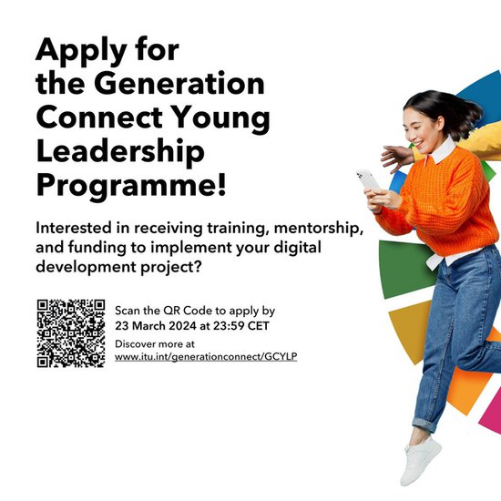 连通的一代青年领导力计划（GCYLP）启动全球招募<em> 激发</em>年轻...