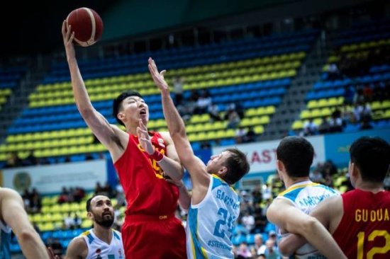 中国男篮击败哈萨克斯坦，<em>世预赛排名</em>升至小组第二