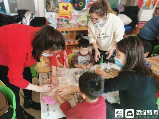 利津县第二实验幼儿园饺香满园过冬至