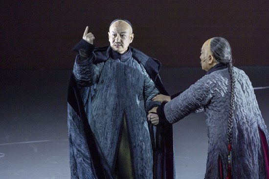 北京艺术中心戏剧场迎首场演出 话剧《林则徐》重归舞台