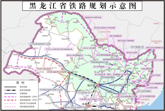 十四五期间，<em>黑龙江省</em>将<em>新建</em>高速铁路800公里！