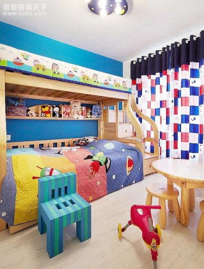 <em>儿童房间装修</em>设计需要注意什么 有哪些效果图