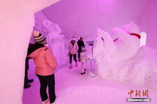 加拿大魁北克冰<em>旅馆</em>吸引游客体验冰雪文化