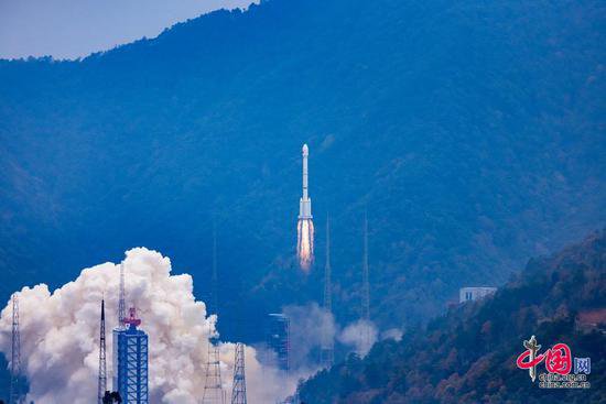 中国成功发射第五十七颗、五十八颗北斗导航<em>卫星</em>