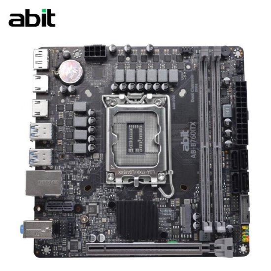 ABIT B760ITX主板仅需399元！支持多种CPU 性能<em>稳定可靠</em>