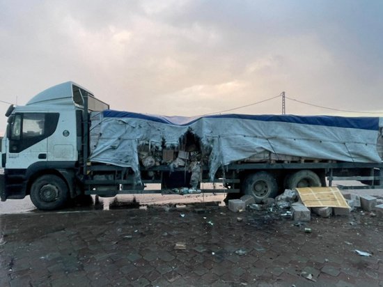 美媒称以军曾向加沙地带负责运送援助物资的联合国<em>车队</em>开火
