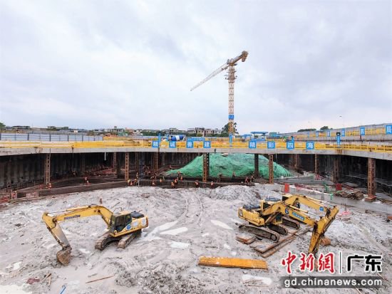 “五一”假期广州重点工程项目建设持续推进