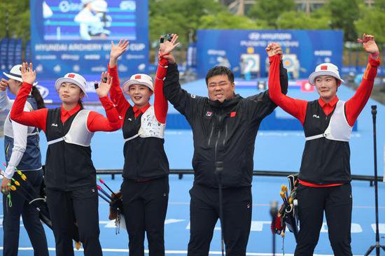 射箭世界杯<em>上海</em>站中国女队夺冠