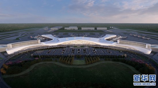 呼和浩特<em>新</em>机场全面施工 计划2024年转场运行