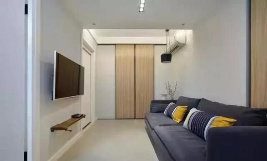 <em>50 平</em>小公寓硬装出两室两厅，空间利用太巧妙了！