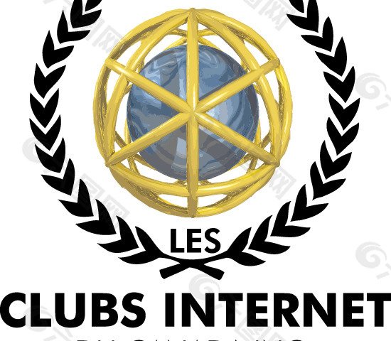 Internet Club 2 logo设计欣赏<em> 互联网</em>俱乐部2标志设计欣赏