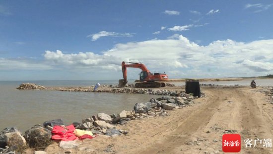 东方<em>感恩</em>河口砂质岸线生态保护修复工程预计今年11月完工