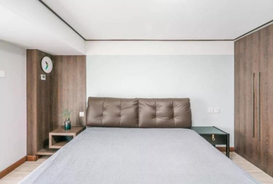 88平中式复式二居室，打造了一个充满诗情画意的居住空间