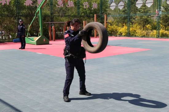 卓资县人民法院法警大队开展实战化训练